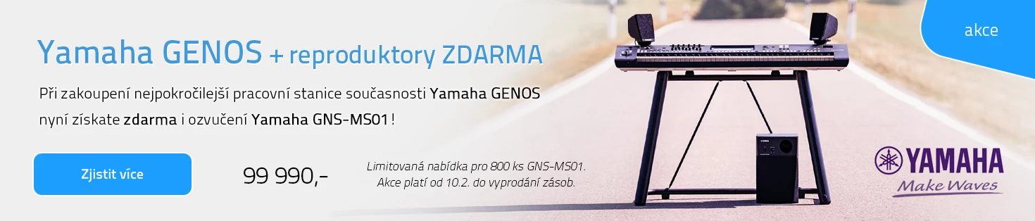 Yamaha GENOS + reproduktory zdarma