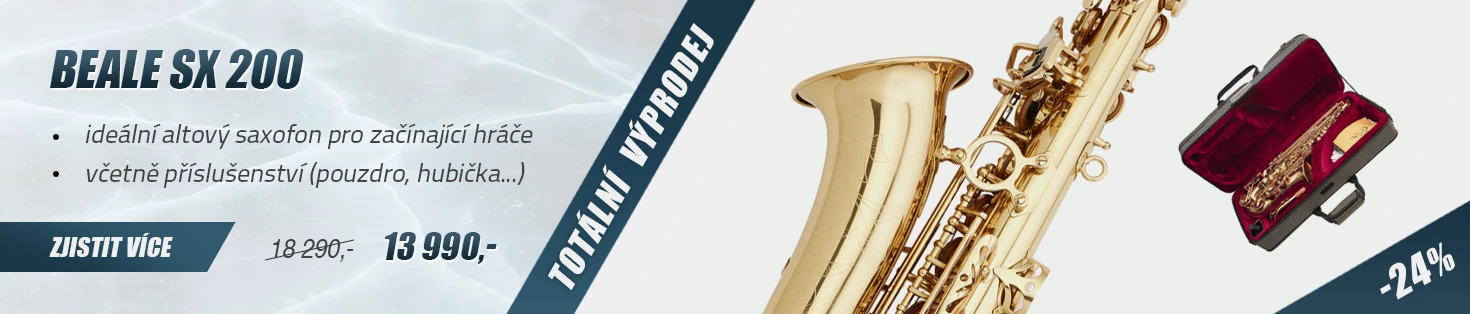 Totální výprodej - Beale SX200 - altový saxofon pro začátečníky