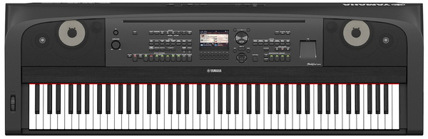Digitální piano s doprovody Yamaha  DGX 670 B