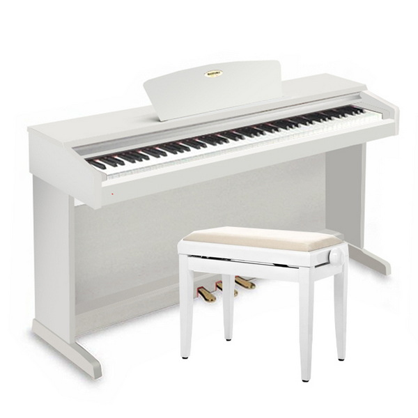Pianový set Suzuki  HP-3X WH SET1 se stoličkou