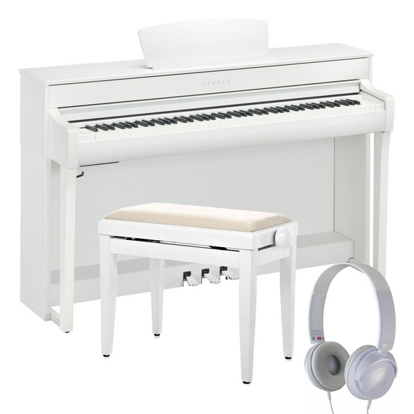 Pianový set Yamaha  CLP 735 WH SET2