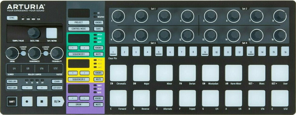 MIDI Kontroler Arturia  BeatStep Pro Black edition with cables