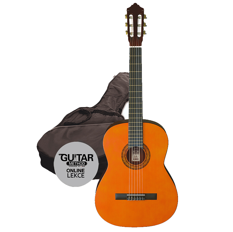 Klasická kytara paket 4/4 Ashton  SPCG 44L AM Pack (natural)