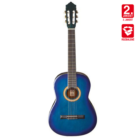 Klasická kytara 1/2 Ashton  SPCG 12 TBB (modrá) - B Stock