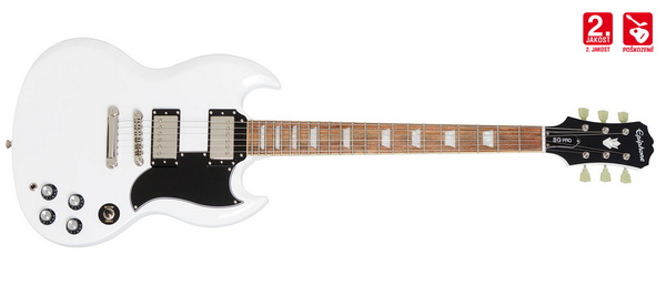 Elektrická kytara Epiphone  G-400 PRO Alpine White B-Stock