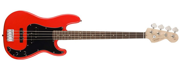Baskytara 4strunná Fender Squier  Affinity Precission Bass LRL RCR