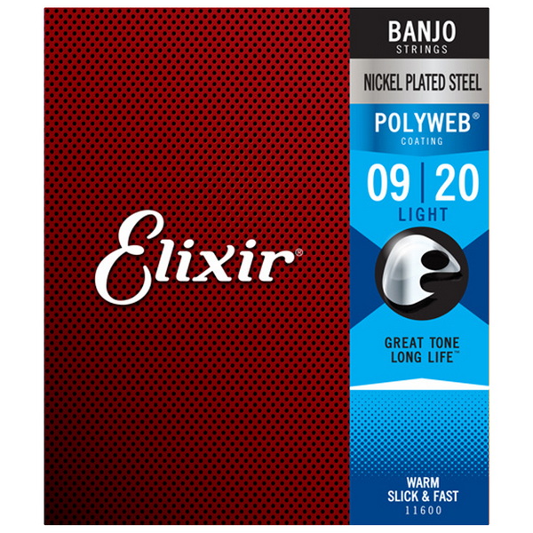 Struny pro banjo Elixir  11600 Poly Web