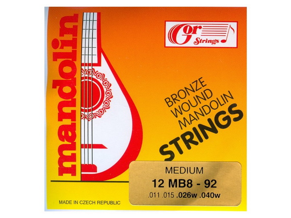 Struny pro mandolínu Gorstrings  12MB8-92