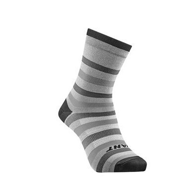 Ponožky Giant  Transcend Socks-Black/Grey