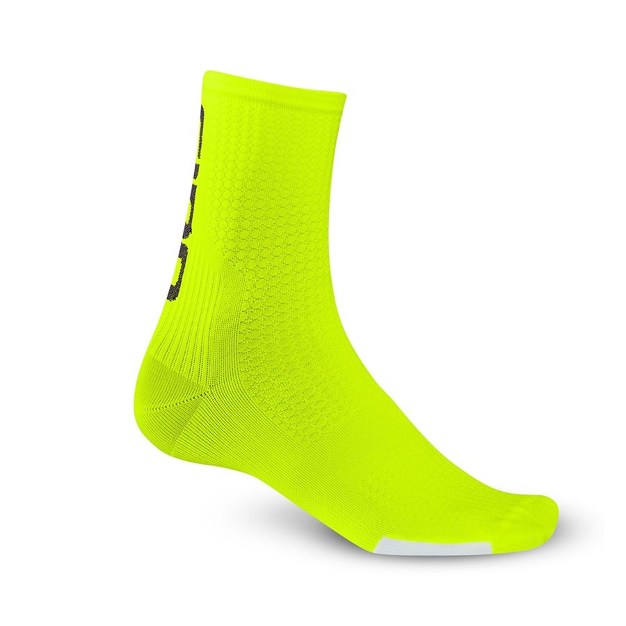 Ponožky Giro  HRC Team Hi Yellow/Black