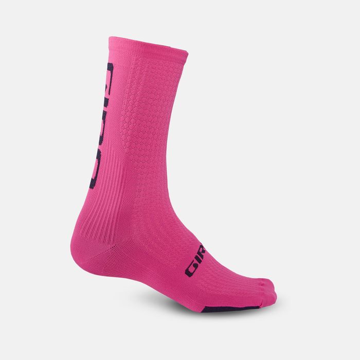 Ponožky Giro  HRC Team Bright Pink/Black