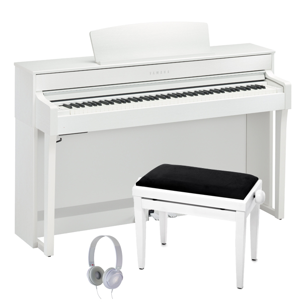 Pianový set Yamaha  CLP 745 WH SET2