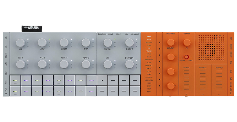 MIDI Kontroler Yamaha  SEQTRAK Orange