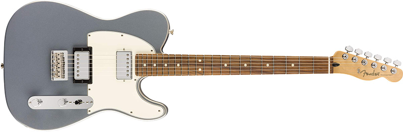 Elektrická kytara Fender  Player Telecaster HH PF Silver