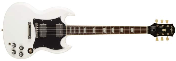 Elektrická kytara Epiphone  SG Standard AW Alpine White