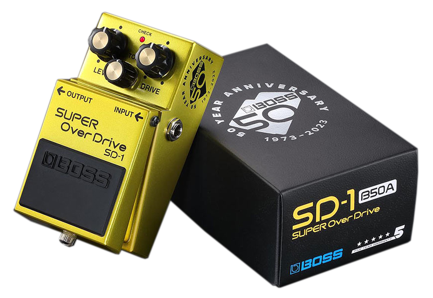 Efekt kytarový Boss  SD-1-B50A 50th Anniversary Limited Edition
