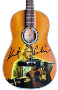 Miniatura kytary Music Legends  PPT-MK149 Curt Cobain Tribute Acoustic