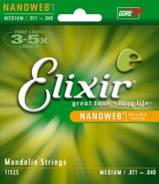 Struny pro mandolínu Elixir  11525 Medium 11/40