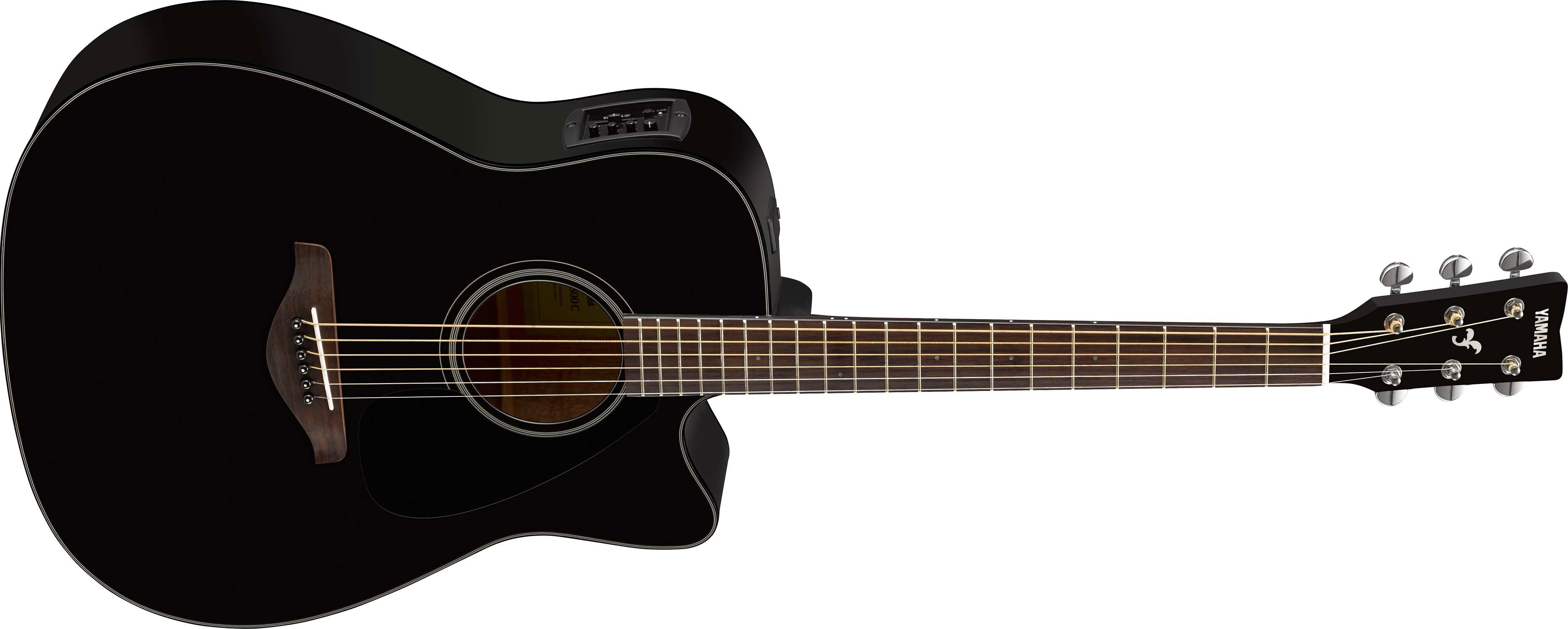 Elektroakustická kytara Yamaha  FGX 800C BL