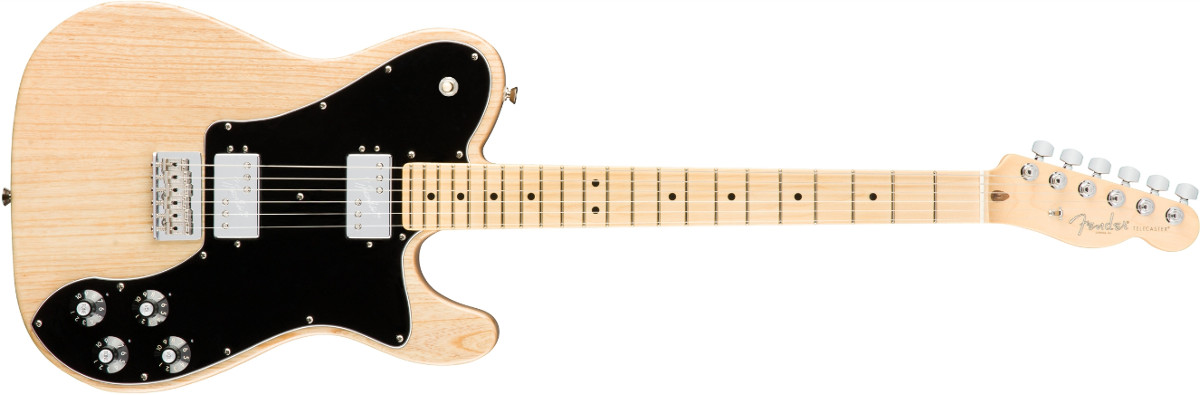 Elektrická kytara Fender  American Pro Telecaster DLX Shawbuckers MN NAT