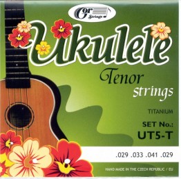 Struny pro tenorové ukulele Gorstrings  UT5-T Titanium
