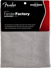Čistící hadřík Fender  Factory Microfiber Cloth (Grey)