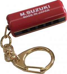Harmonika mini Suzuki  MHK-5R Minore Červená