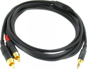 Kabel adaptér Y Cordial  CFY 3 WCC