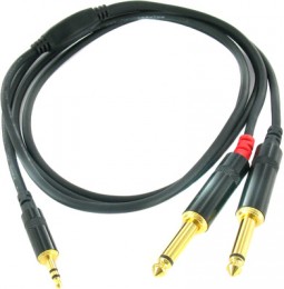 Kabel adaptér Y Cordial  CFY 3 WPP