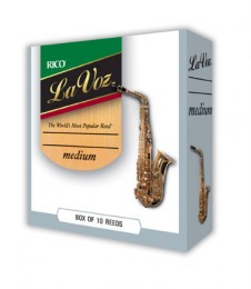 Plátek pro tenor saxofon Rico  La Voz TS MD Bb