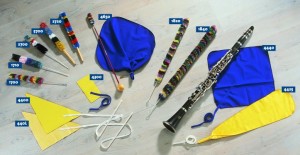 Čistící set pro klarinet Helin  HE4650