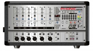 Powermix 6 kanál Phonic  Powerpod 620