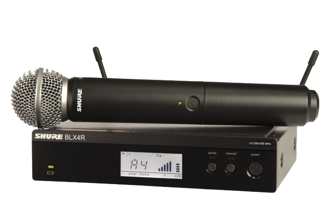 Bezdrátový mikrofonní systém Shure  BLX24RE/SM58