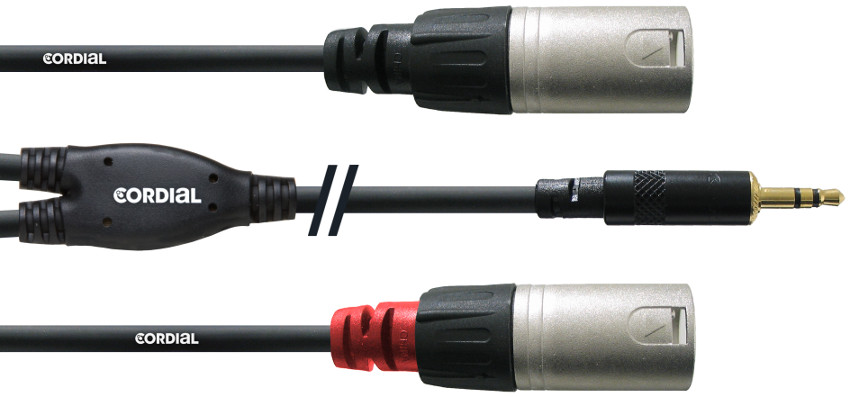 Kabel adaptér Y Cordial  CFY 3 WMM