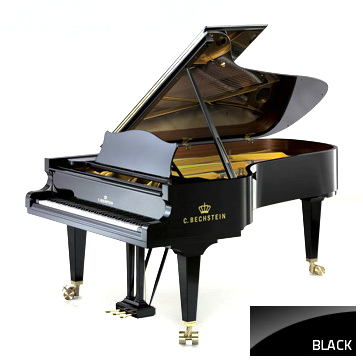 Klavír C. Bechstein  Concert C 234 - černý lesk