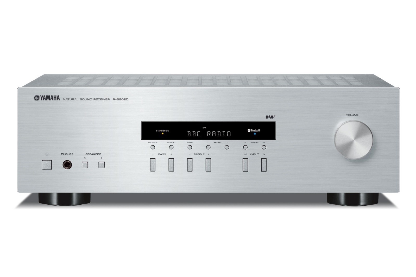 Receiver audio Yamaha  R-S202D Silver