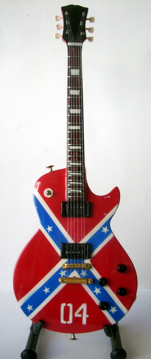 Miniatura kytary Music Legends  PPT-MK008 Zakk Wylde Confederate