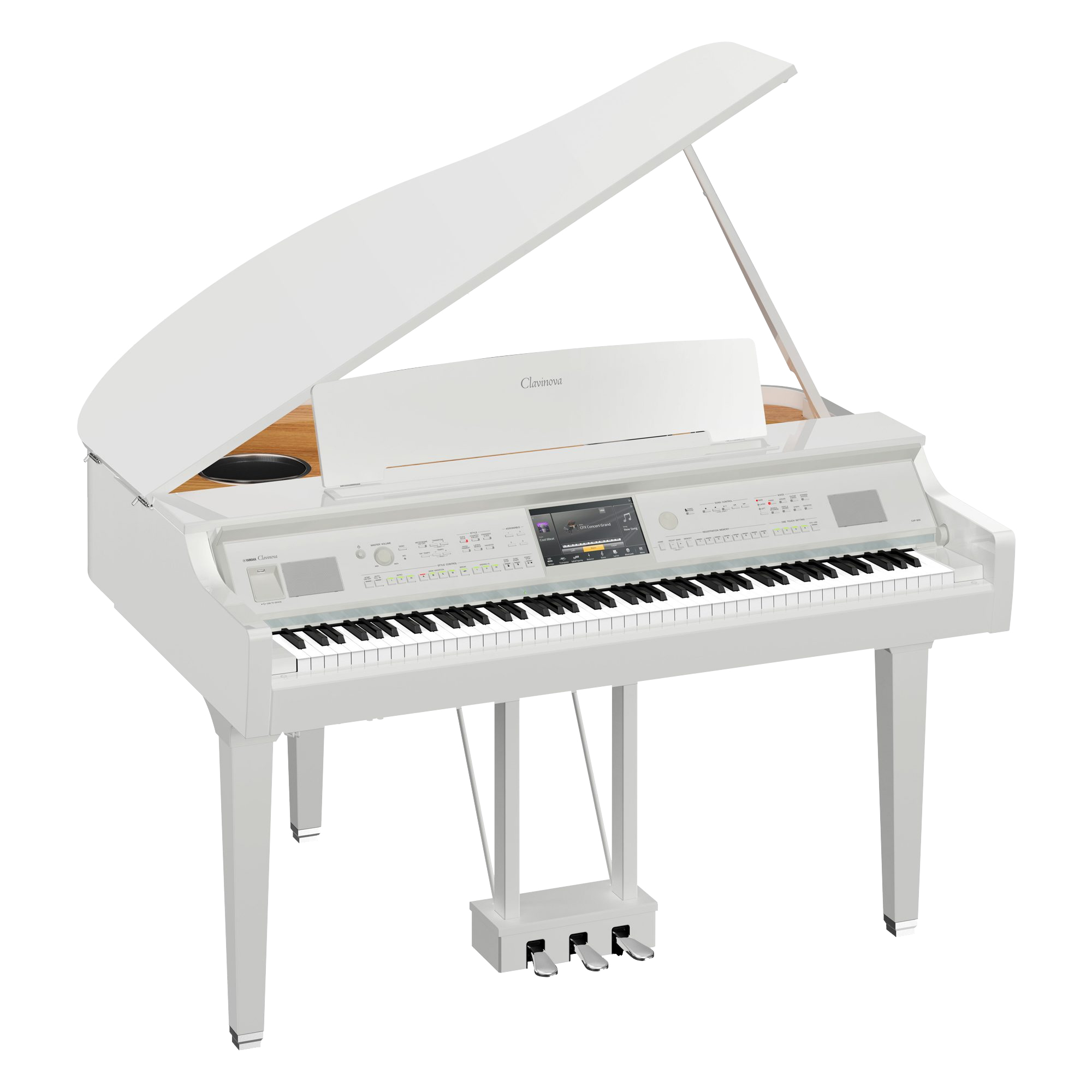 Digitální piano s doprovody Yamaha  CVP 809GP PWH