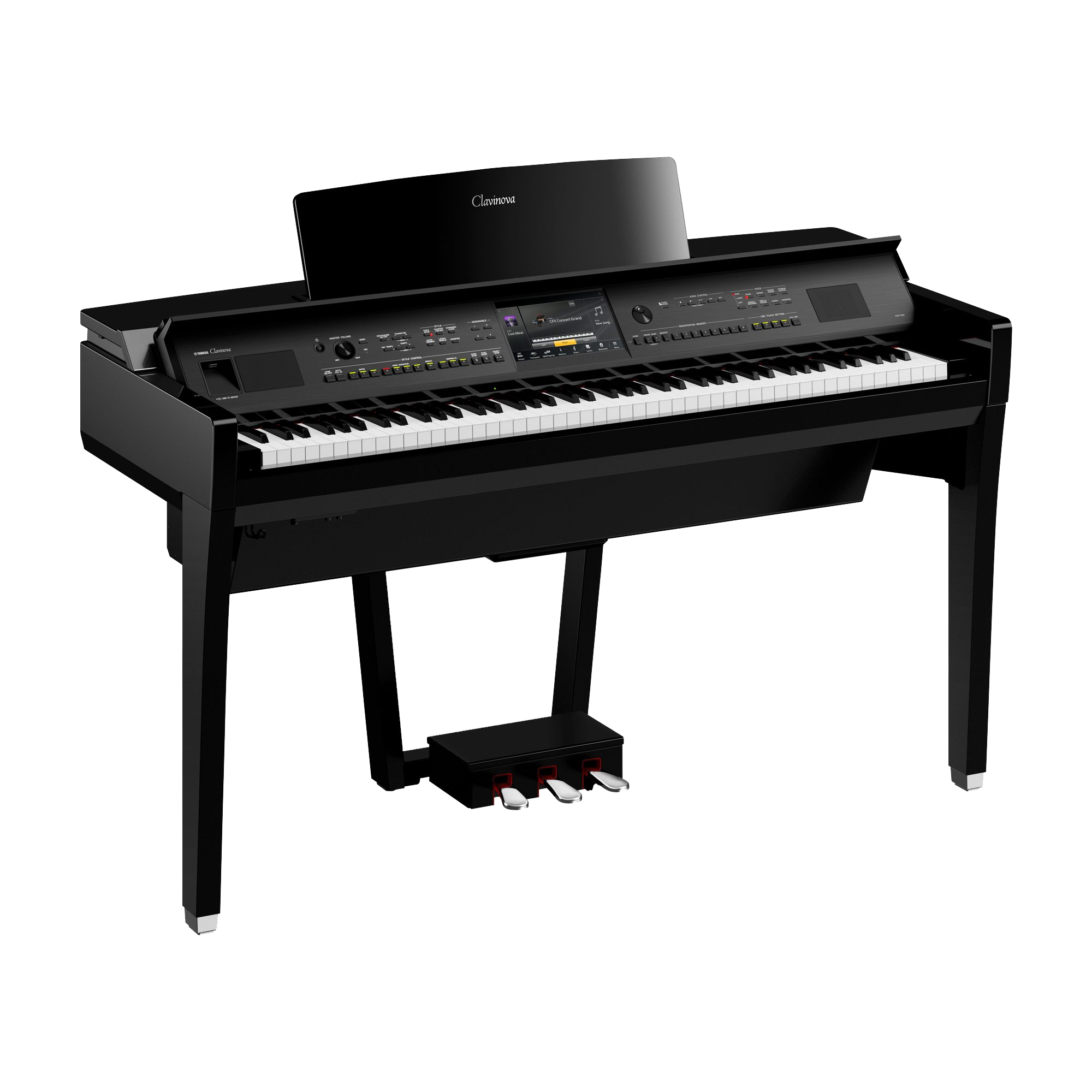 Digitální piano s doprovody Yamaha  CVP 809PE