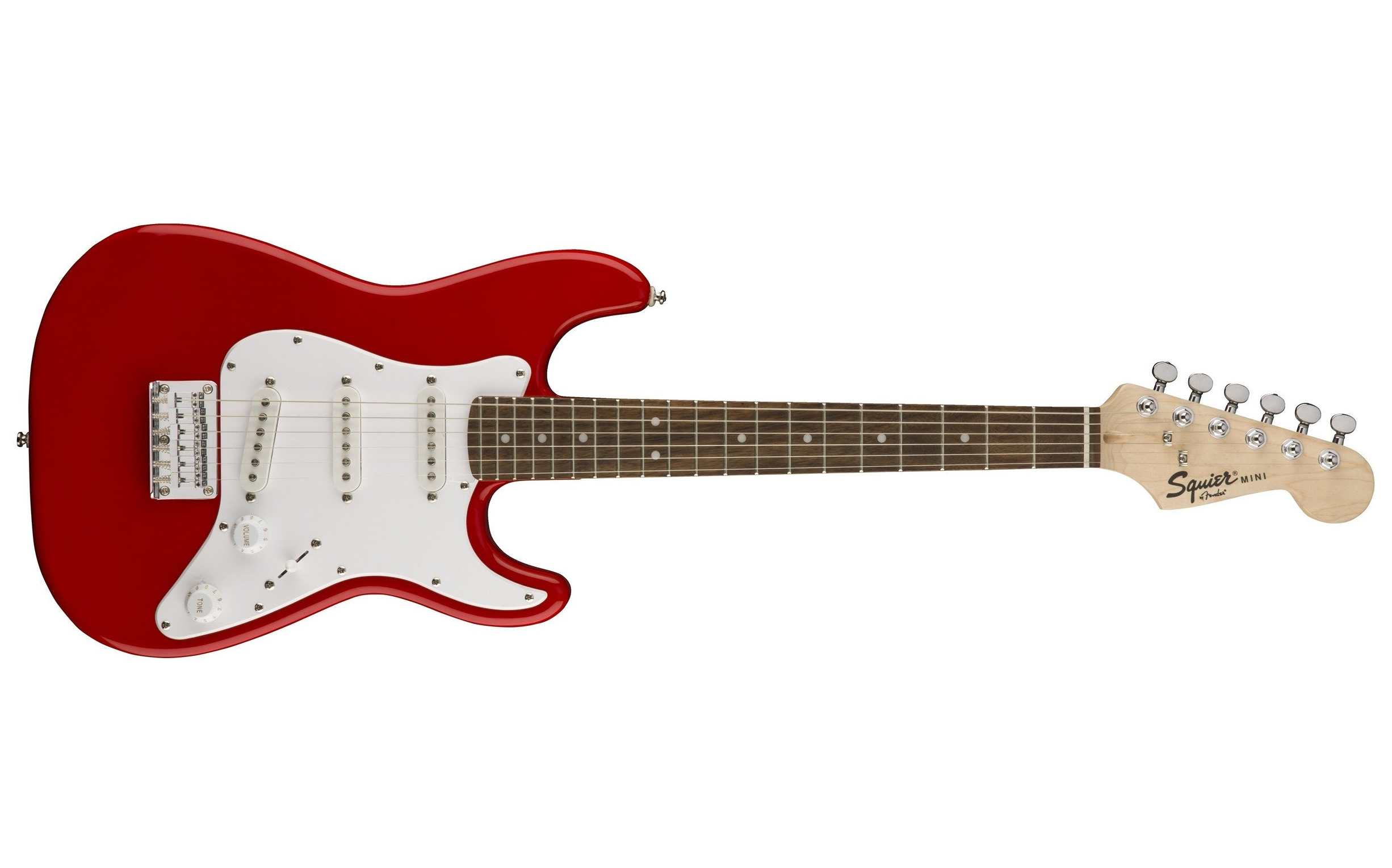Elektrická kytara Fender Squier  Mini Stratocaster LRL DKR