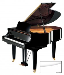 Silent klavír Yamaha  GC1 SH PWH