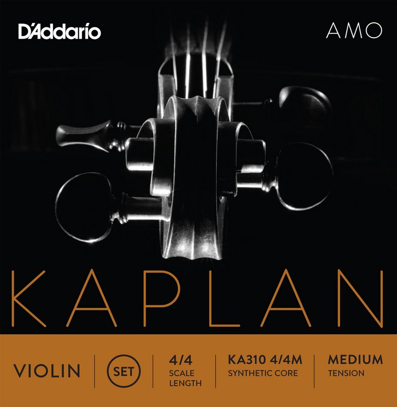 Struny houslové D'Addario  KA310 4/4M Kaplan AMO - Medium
