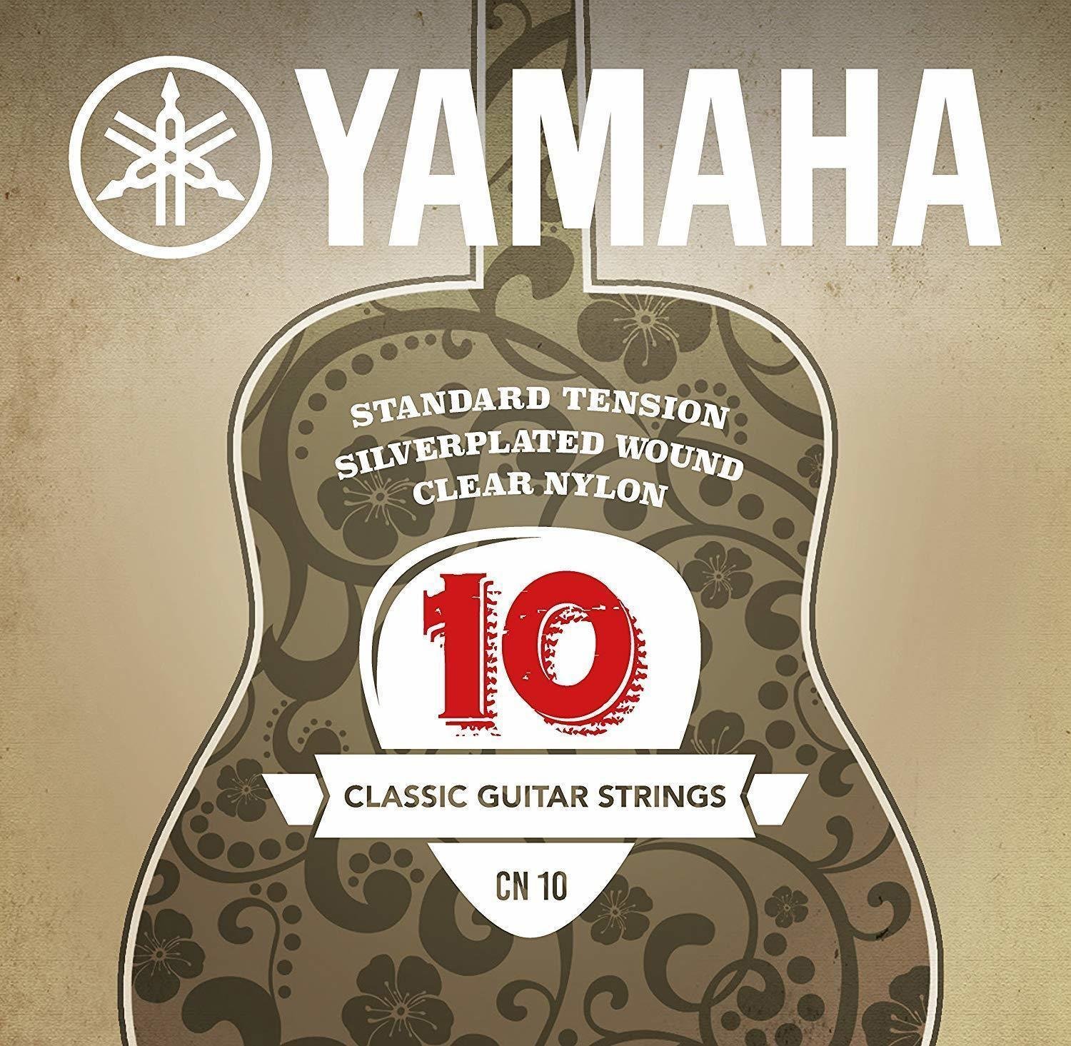 Struny nylonové pro klasickou kytaru Yamaha  CN 10